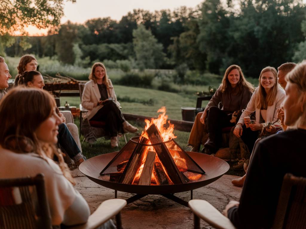 Comment intégrer un brasero dans votre espace extérieur pour des soirées conviviales
