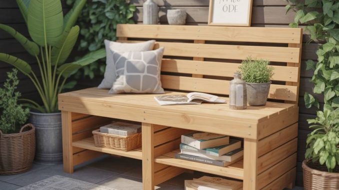 Construire un banc de jardin multifonction : assise, rangement et déco en un seul projet Construire un banc de jardin multifonction : assise, rangement et déco en un seul projet