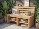 Construire un banc de jardin multifonction : assise, rangement et déco en un seul projet