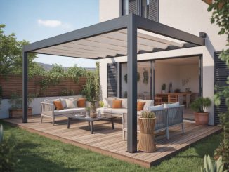 Pergola bioclimatique 4x3 adossée : guide complet pour aménager une terrasse élégante et protégée