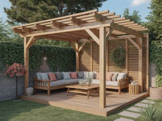 Pergola bois fait maison : étapes, astuces et idées de design pour un abri de jardin chaleureux