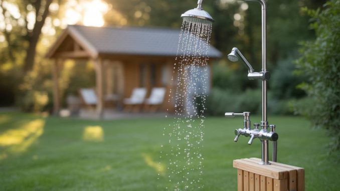 Installer une douche solaire de jardin : guide pratique pour un confort estival écologique