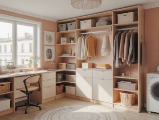 Comment aménager une buanderie fonctionnelle et esthétique : rangements, ergonomie et astuces gain de place