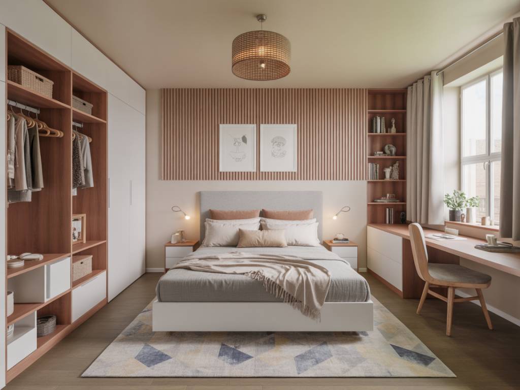 Concevoir une chambre parentale avec dressing intégré : idées d’aménagement et conseils pratiques