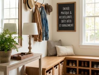 Comment aménager une entrée de maison pratique et accueillante : idées, rangements et choix de matériaux