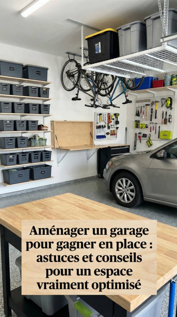 Aménager un garage pour gagner en place : astuces et conseils pour un espace vraiment optimisé