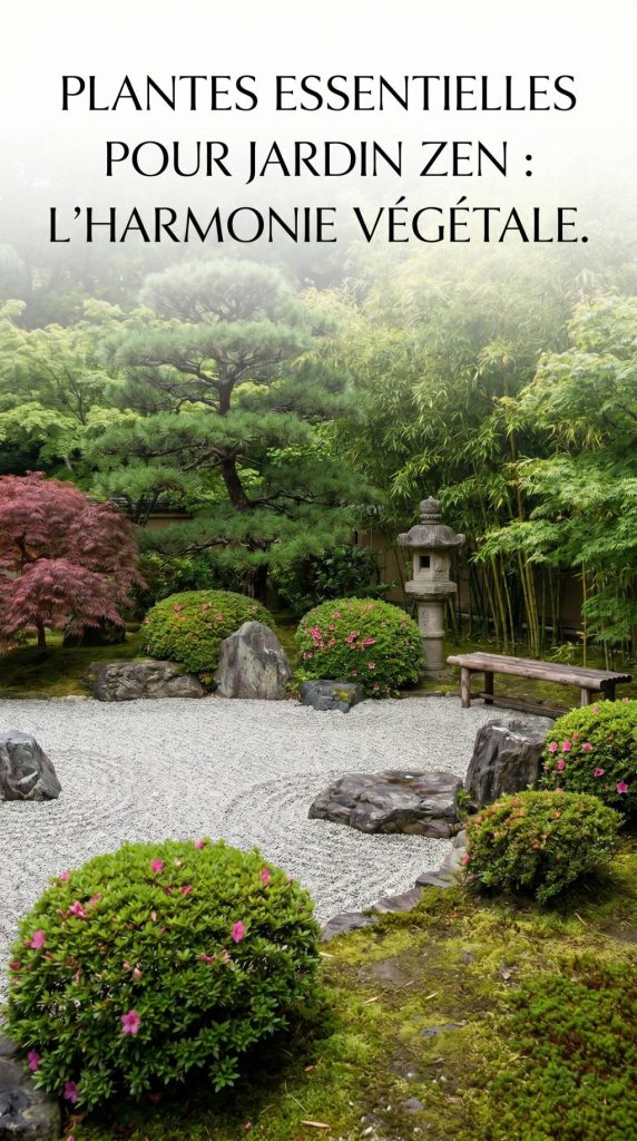 Plantes pour jardin zen : variétés incontournables pour créer une ambiance harmonieuse