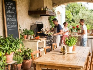 Aménager une cuisine d'été sur une terrasse : conseils pratiques pour un espace convivial