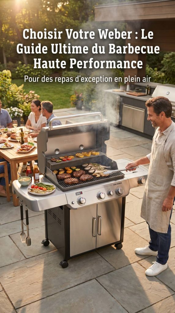 Barbecue Weber au gaz : comment choisir un modèle performant pour vos repas d’extérieur